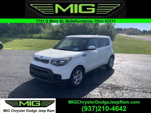 2018 Kia Soul for sale at MIG Chrysler Dodge Jeep Ram in Bellefontaine OH