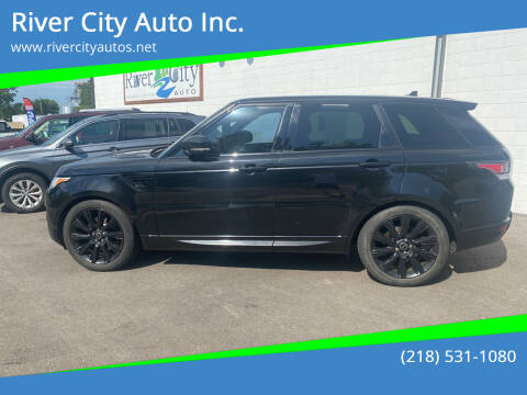 2016 Land Rover Range Rover Sport for sale at River City Auto Inc. in Fergus Falls MN