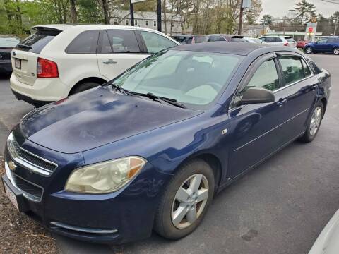 2008 Chevrolet Malibu for sale at Topham Automotive Inc. in Middleboro MA