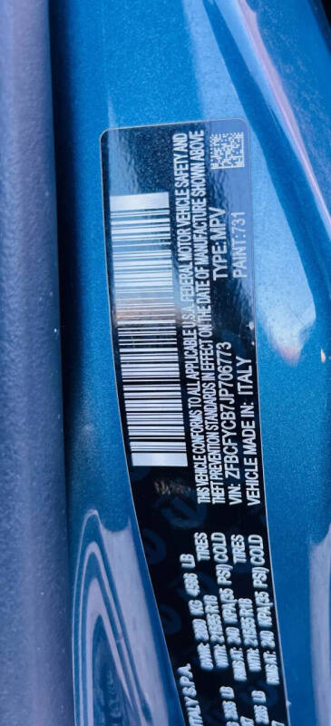 2018 FIAT 500X Trekking