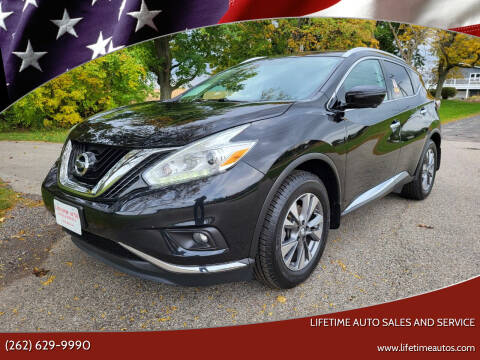 2017 Nissan Murano for sale at Lifetime Auto Sales and Service in West Bend WI