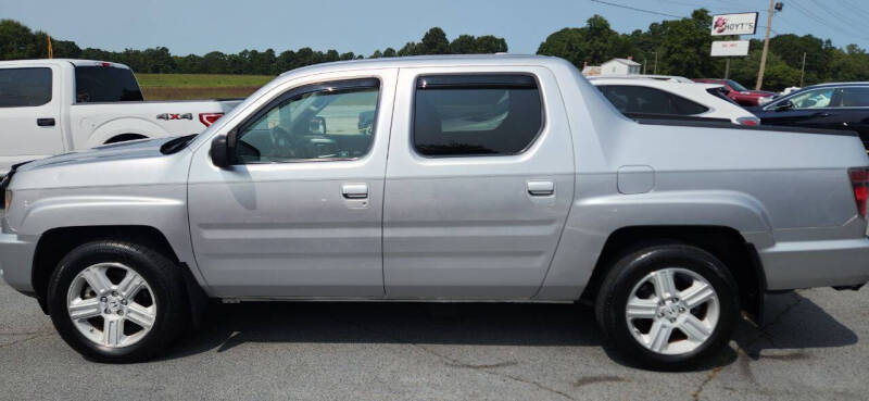 2012 Honda Ridgeline for sale at R & D Auto Sales Inc. in Lexington NC