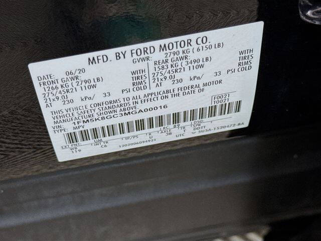 2021 Ford Explorer ST