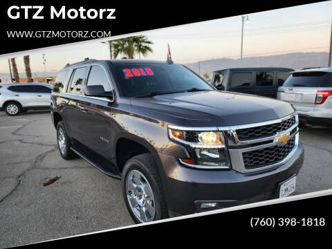 2015 Chevrolet Tahoe for sale at GTZ Motorz in Indio CA