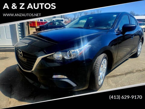 2015 Mazda MAZDA3 for sale at A & Z AUTOS in Westfield MA