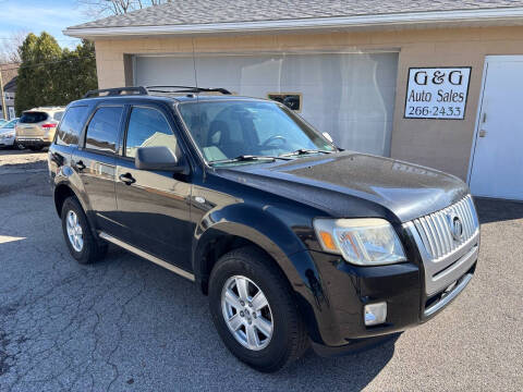 2009 Mercury Mariner for sale at G & G Auto Sales in Steubenville OH
