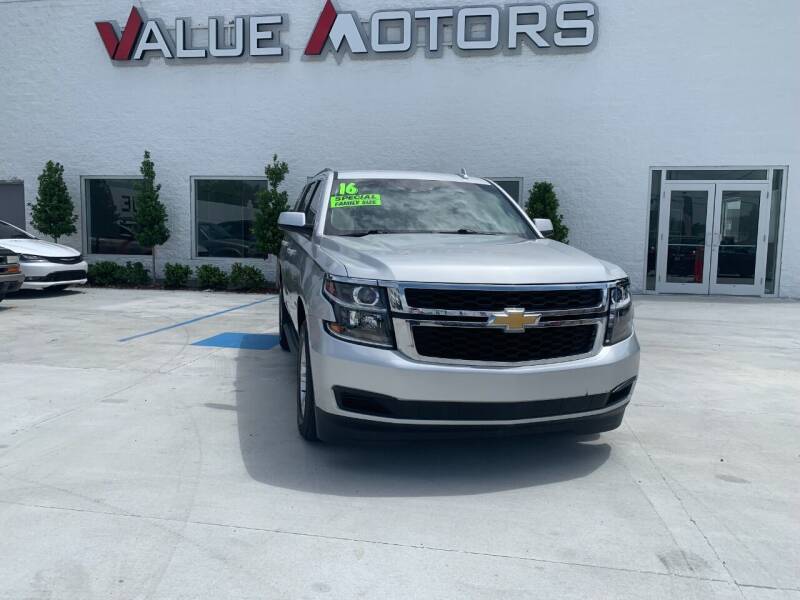2016 Chevrolet Tahoe for sale at Value Motors Company in Marrero LA
