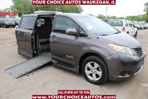 2012 Toyota Sienna for sale at Your Choice Autos - Waukegan in Waukegan IL