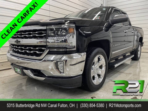 2017 Chevrolet Silverado 1500 for sale at Route 21 Auto Sales in Canal Fulton OH