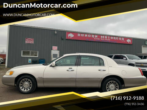 2000 Lincoln Town Car for sale at DuncanMotorcar.com in Buffalo NY