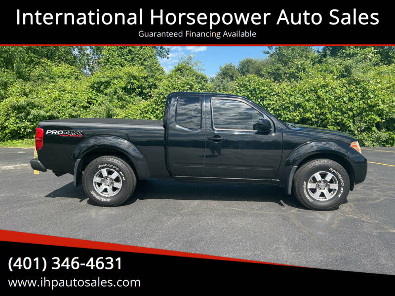 2011 Nissan Frontier for sale at International Horsepower Auto Sales in Warwick RI
