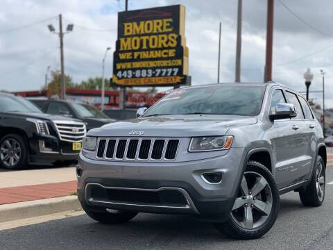 2014 Jeep Grand Cherokee for sale at Bmore Motors in Baltimore MD