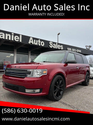 2019 Ford Flex for sale at Daniel Auto Sales Inc in Clinton Township MI