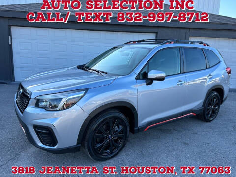 2021 Subaru Forester for sale at Auto Selection Inc. in Houston TX