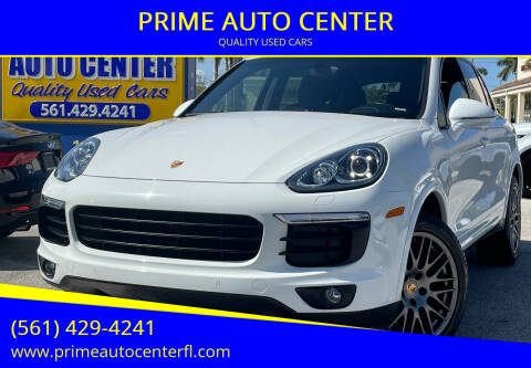 2017 Porsche Cayenne for sale at PRIME AUTO CENTER in Palm Springs FL
