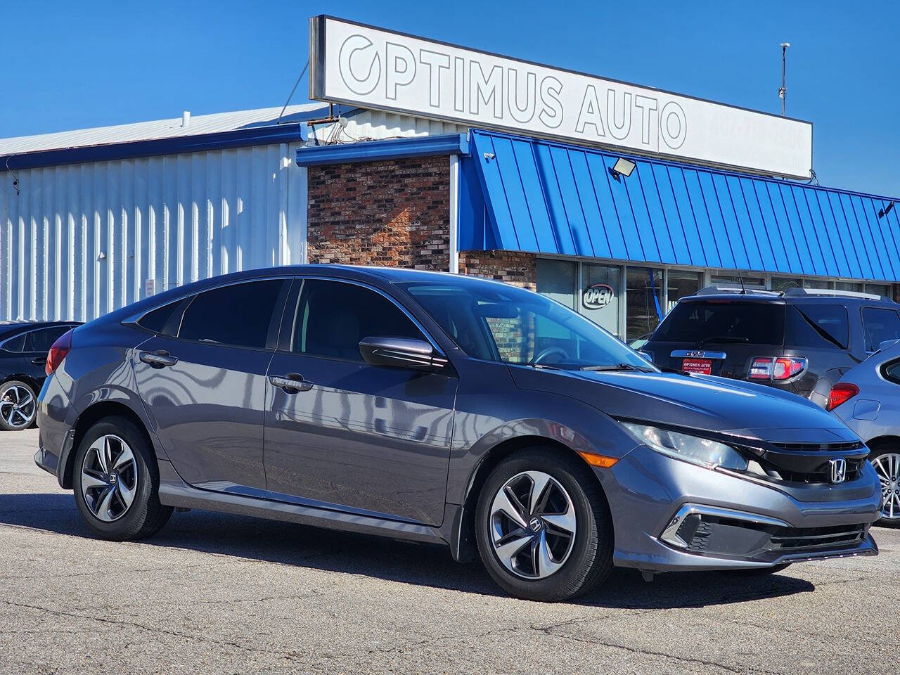 2019 Honda Civic for sale at Optimus Auto in Omaha, NE