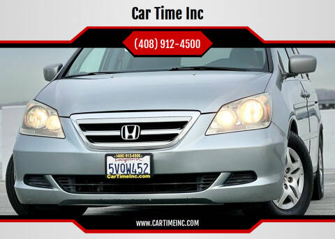 2006 Honda Odyssey for sale at Car Time Inc in San Jose CA