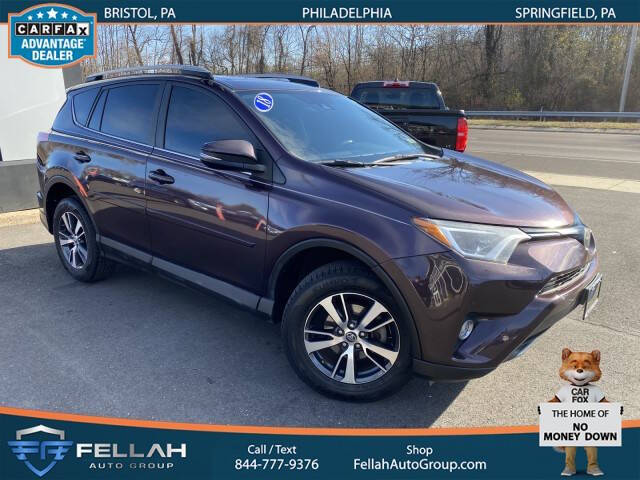 2018 Toyota RAV4 for sale at Fellah Auto Group in Bristol PA