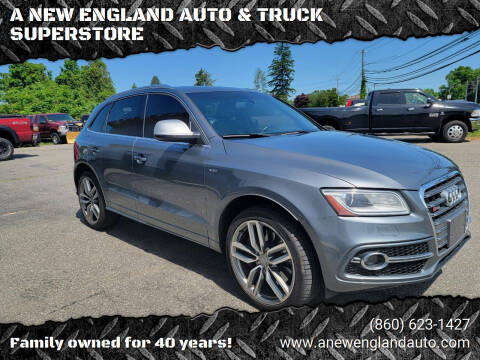 2014 Audi SQ5 for sale at A NEW ENGLAND AUTO & TRUCK SUPERSTORE in East Windsor CT