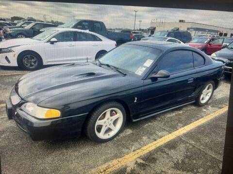 1998 Ford Mustang SVT Cobra for sale at Bogey Capital Lending in Houston TX