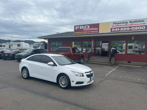 2014 Chevrolet Cruze for sale at Pro Motors in Roseburg OR