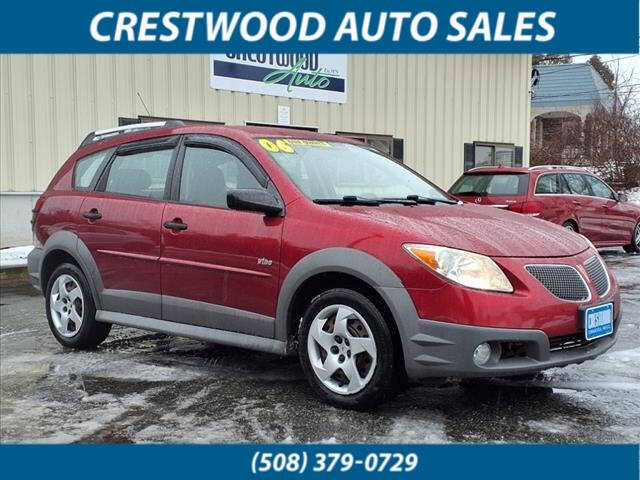 2006 Pontiac Vibe for sale at Crestwood Auto Sales in Swansea MA