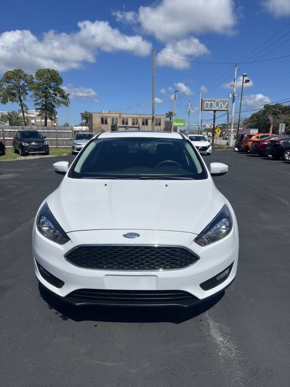 White 2017 Ford Focus SEL SEL 4dr Sedan 2