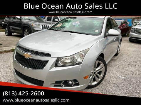 2012 Chevrolet Cruze for sale at Blue Ocean Auto Sales LLC in Tampa FL
