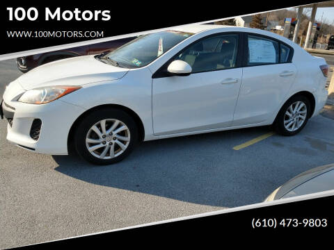 2012 Mazda MAZDA3 for sale at 100 Motors in Bechtelsville PA