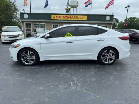 2017 Hyundai Elantra for sale at G and S Auto Sales in Ardmore TN