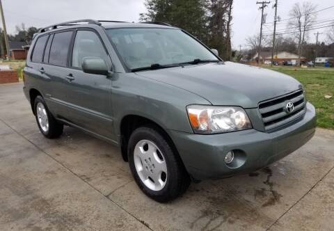 2006 Toyota Highlander for sale at The Auto Resource LLC in Hickory NC