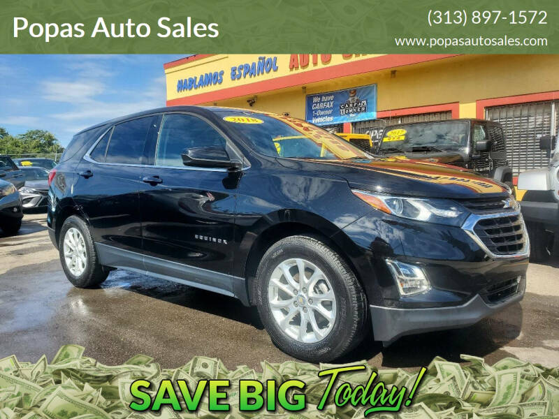 2018 Chevrolet Equinox for sale at Popas Auto Sales in Detroit MI