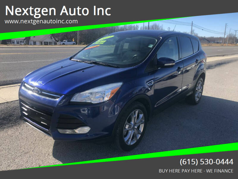 2013 Ford Escape for sale at Nextgen Auto Inc in Smithville TN