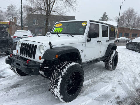 2011 Jeep Wrangler Unlimited for sale at GIGANTE MOTORS INC in Joliet IL