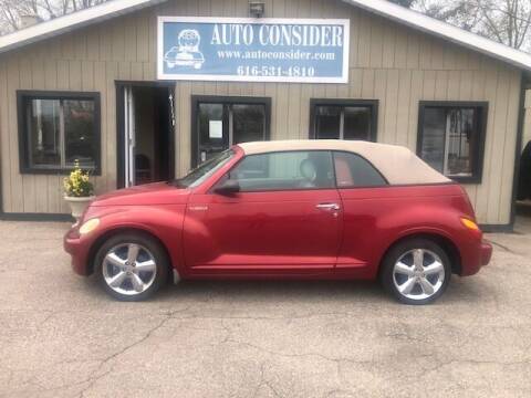 2005 Chrysler PT Cruiser for sale at Auto Consider Inc. in Grand Rapids MI