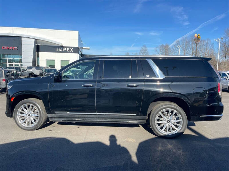 Used 2022 Cadillac Escalade ESV Premium Luxury with VIN 1GYS4KKL7NR351923 for sale in Reidsville, NC