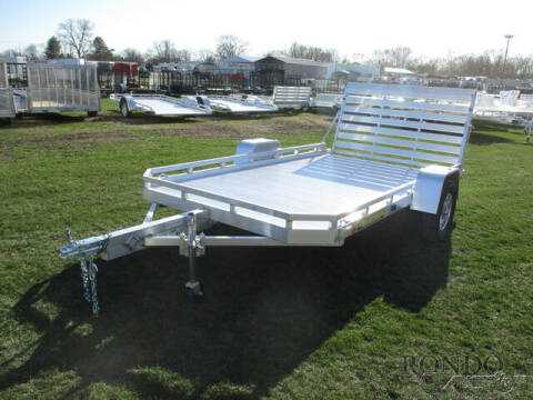 2022 Aluma Aluminum Single Axle Utility 7