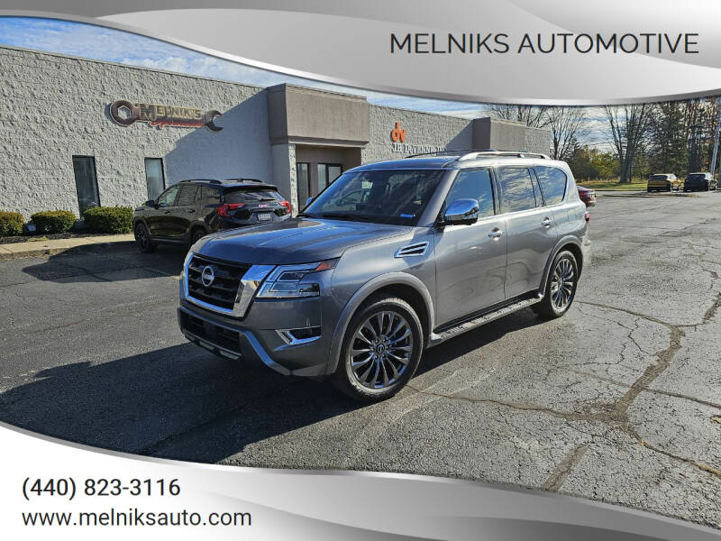 2022 Nissan Armada for sale at Melniks Automotive in Berea OH