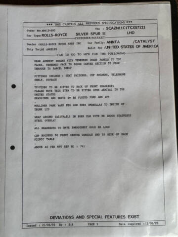 1996 Rolls-Royce Silver Spur