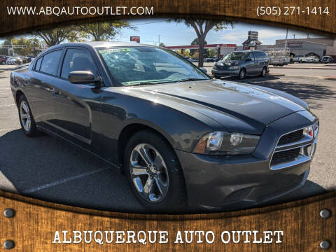 2013 Dodge Charger for sale at ALBUQUERQUE AUTO OUTLET in Albuquerque NM