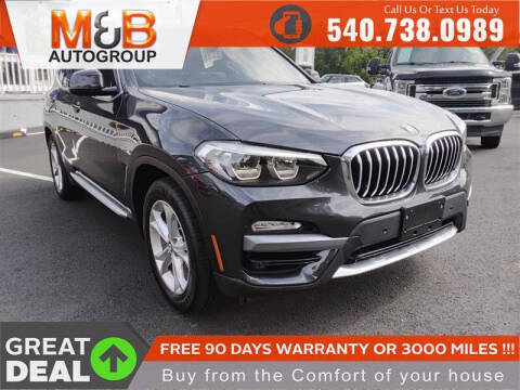 2019 BMW X3 sDrive30i