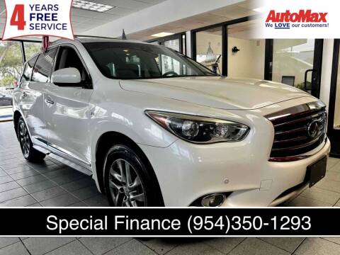 2015 Infiniti QX60 for sale at Auto Max in Hollywood FL