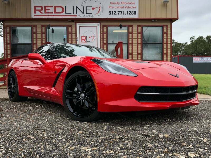 2015 Chevrolet Corvette for sale at REDLINE AUTO SALES LLC in Cedar Creek TX