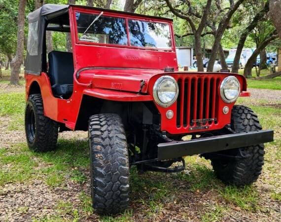 1946 Willys Jeep for sale at Classic Car Deals in Cadillac MI