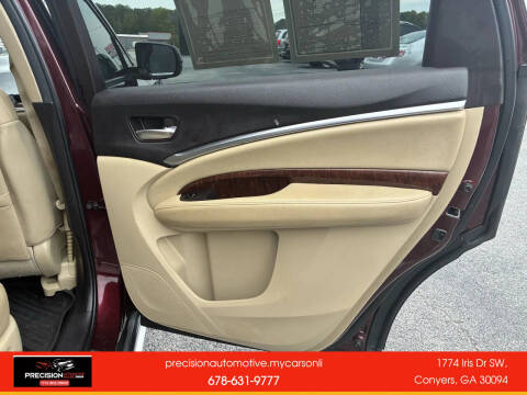 2017 Acura MDX w/Tech