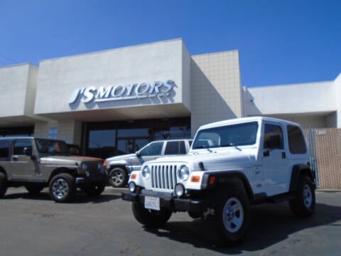 2001 Jeep Wrangler for sale at J'S MOTORS in San Diego CA