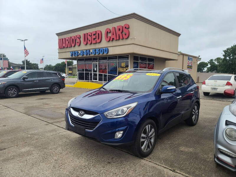 Used 2014 Hyundai Tucson Limited with VIN KM8JU3AGXEU841308 for sale in Houston, TX