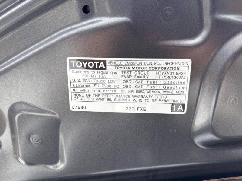 2017 Toyota Prius Four Touring