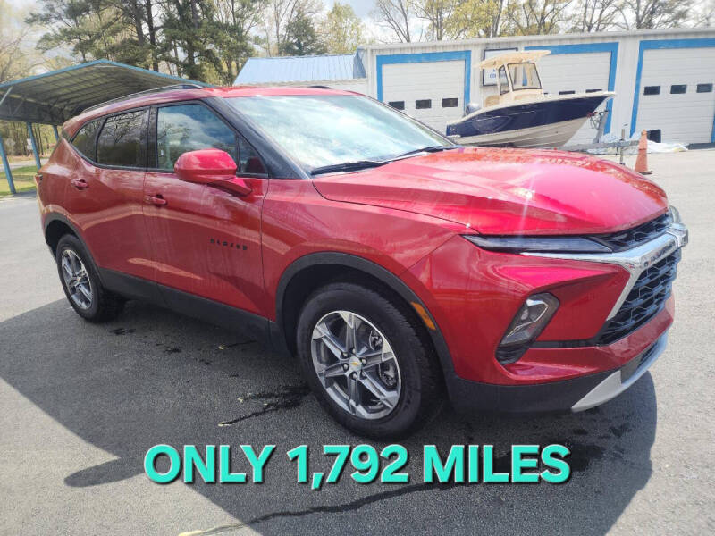 Used 2024 Chevrolet Blazer 2LT with VIN 3GNKBCR47RS127609 for sale in West Point, VA