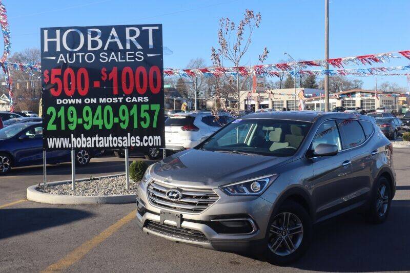2017 Hyundai Santa Fe Sport for sale at Hobart Auto Sales in Hobart IN